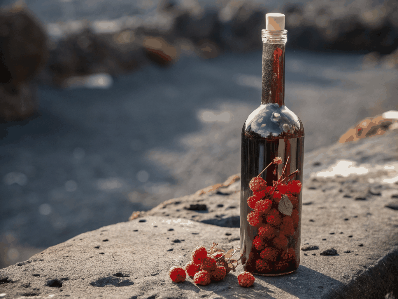 Volcanic Heritage bottle and terroir